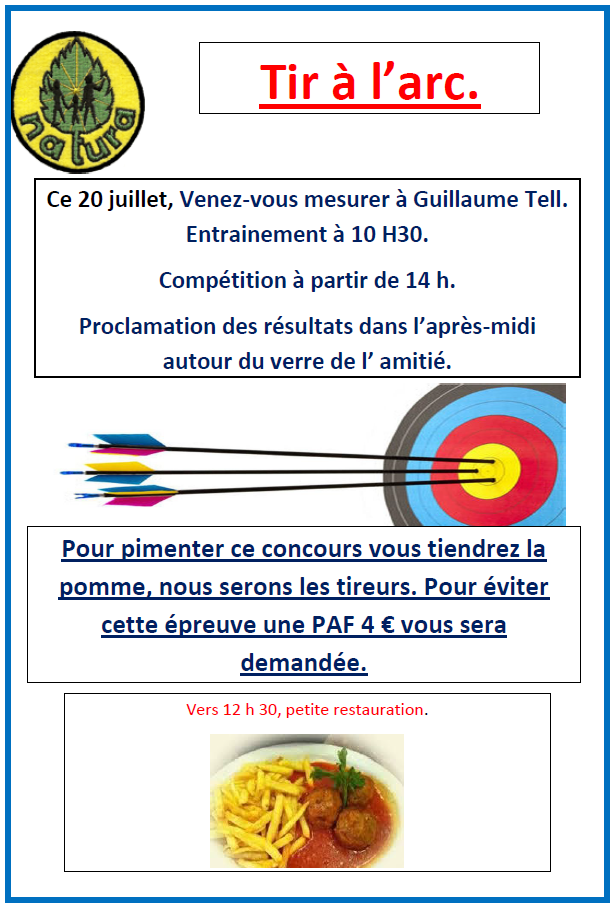 Tir à l'arc 20-07-25